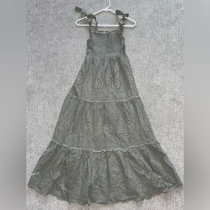 Ruffle Hem Cami Dress